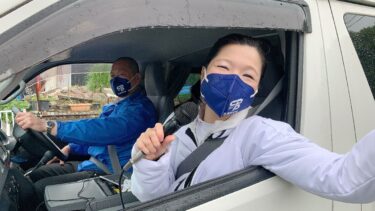 街宣車からの声よ届け！ふるさと青葉区へ！（2021.04.18）