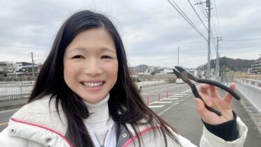 ポスター掲示には工具も使い、きれいに貼る工夫を！（2022.01.24）