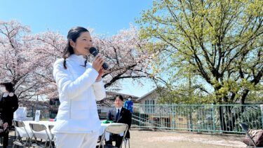 美しい桜と縁起の良い獅子舞と！（2023.04.02）