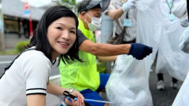 ゴミ拾いで会話の花咲く、美しいまち青葉台！（2023.06.14）
