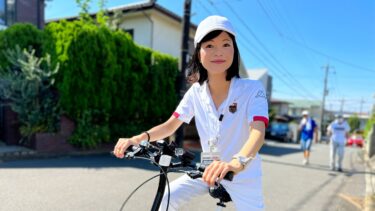自転車に乗る時はヘルメットを着用しましょう！（2023.08.17）