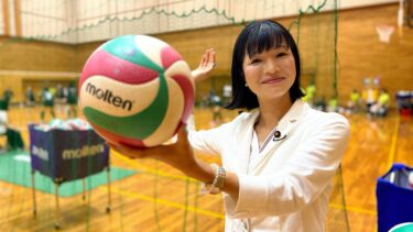 青葉区の女子バレーボールの強く華麗な姿に感動！（2023.08.29）