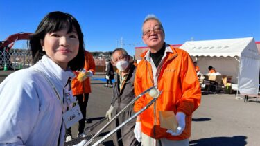 地元産の米粉を使い、地域の皆さんが作ったお団子で無病息災！（2024.01.11）
