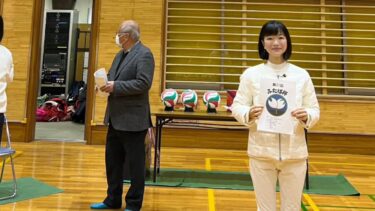 ふたば杯に込められた、バレーボールへの情熱！（2024.02.26）