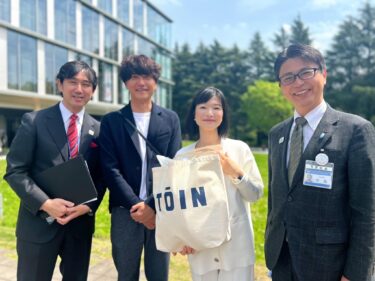 青葉区の皆さんと共に歩み、地域に根差した桐蔭学園に！(2024.04.22)