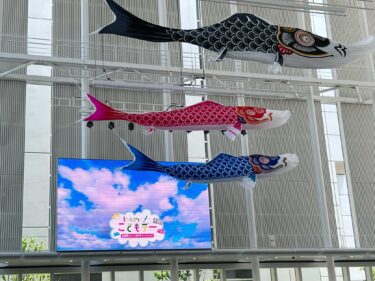 『こどもの日』公共空間で楽しみと癒しを！(2024.05.05)