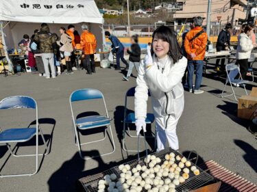 地元のお米から作られた、だんごパワーで無病息災(2025.01.15)